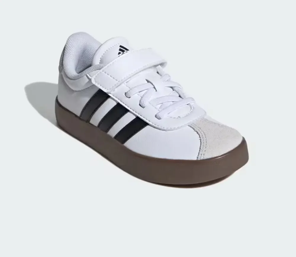 Adidas VL Court 3.0 Toddler Girls Sneakers White 11K NWOT